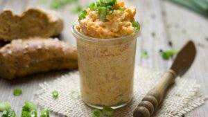 Receta de dip de queso con mostaza ahumada