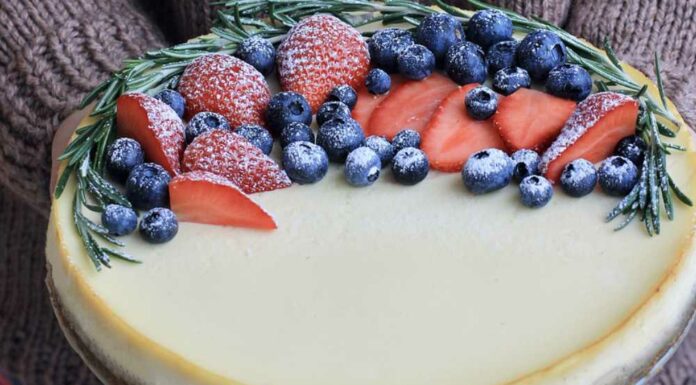 Tarta de yogur y frutas sin horno Receta de tarta de yogur y frutas sin horno