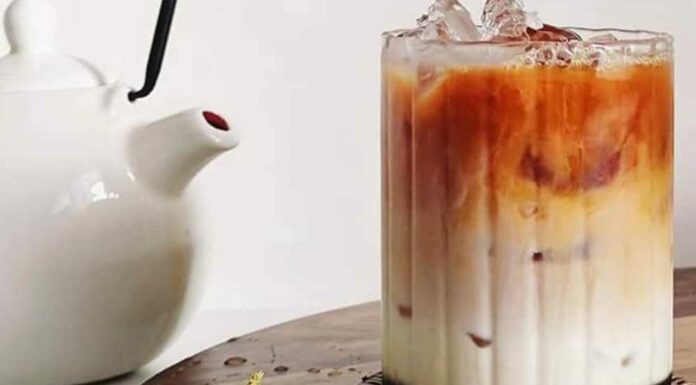 Iced vanilla latte Receta de iced vanilla latte