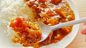Receta de arroz con pollo al curry fácil