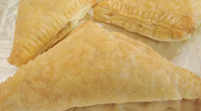 Hojaldre con calabacín y queso Receta de hojaldre con calabacín y queso