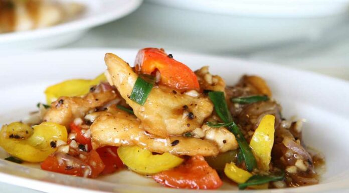 Wok de pollo con verduras Receta de wok de pollo con verduras