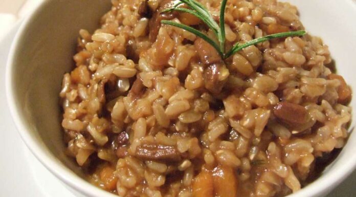 Arroz meloso con jamón serrano Receta de arroz meloso con jamón serrano