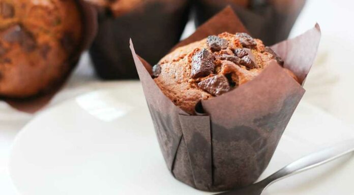 Magdalenas de chocolate veganas Receta de magdalenas de chocolate veganas