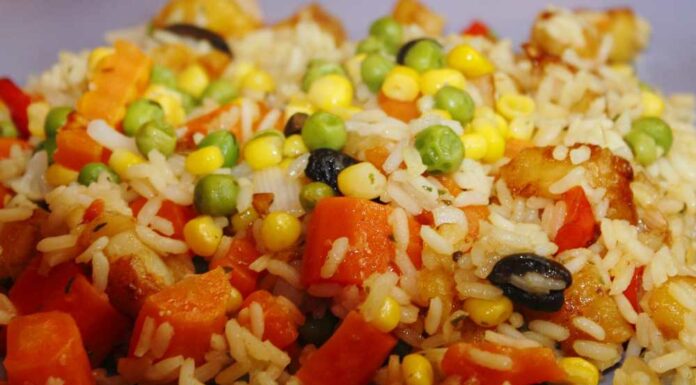 Ensalada de arroz Receta de ensalada de arroz