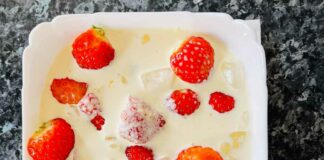 Receta de barritas heladas de yogur