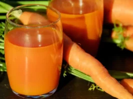 Receta de licuado de zanahoria y limón para adelgazar