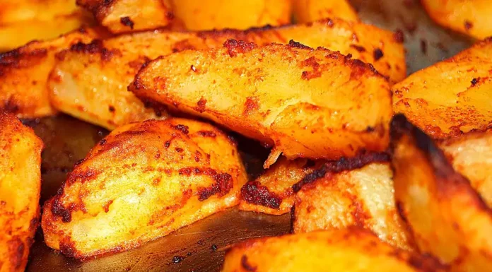 Patatas al horno con queso parmesano Receta de patatas al horno con queso parmesano