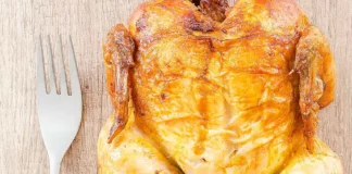 Receta de pollo asado sencillo