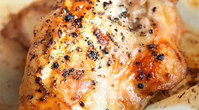 Pollo dulce con ajo y especias Receta de pollo dulce con ajo y especias