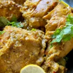 Receta de contramuslos de pollo en salsa de curry