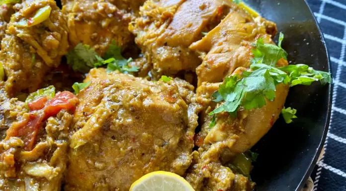 Contramuslos de pollo en salsa de curry Receta de contramuslos de pollo en salsa de curry