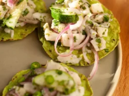 Receta de aguachile de camarón