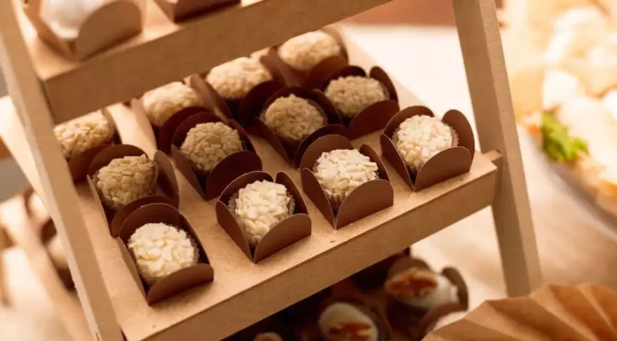 Trufas de chocolate blanco y almendras Receta de trufas de chocolate blanco y almendras